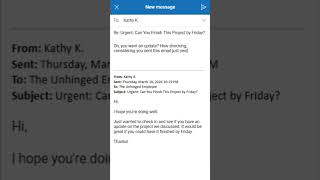 Urgent! Stop drop and roll... back to bed.