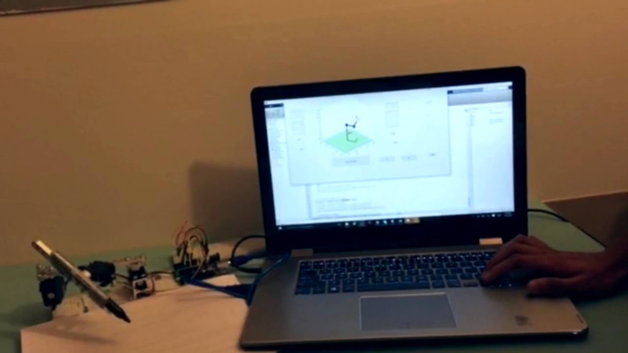 2LinkRobotic_ScriptWriter - YouTube