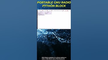 Snel herbruikbare #gnuradio Python-blokken (geen volledige OOT)! #gnuradio #wireless #softwaredef...