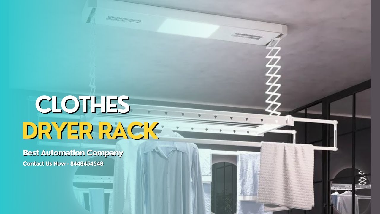 Automatic Clothes Dryer Rack