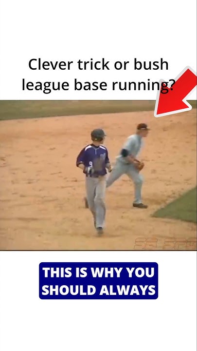 Catcher Pulled Off the Easiest Fake-Out #baseball - YouTube