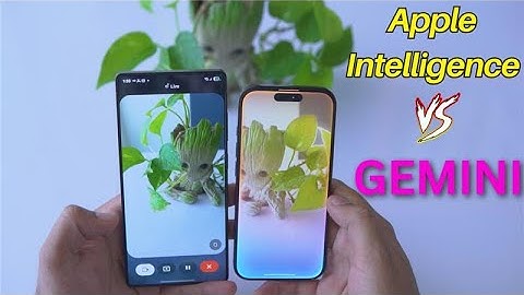 Apple Intelligence VS Gemini Live Camera: Apple Visual Intelligence Or Gemini AI Which One