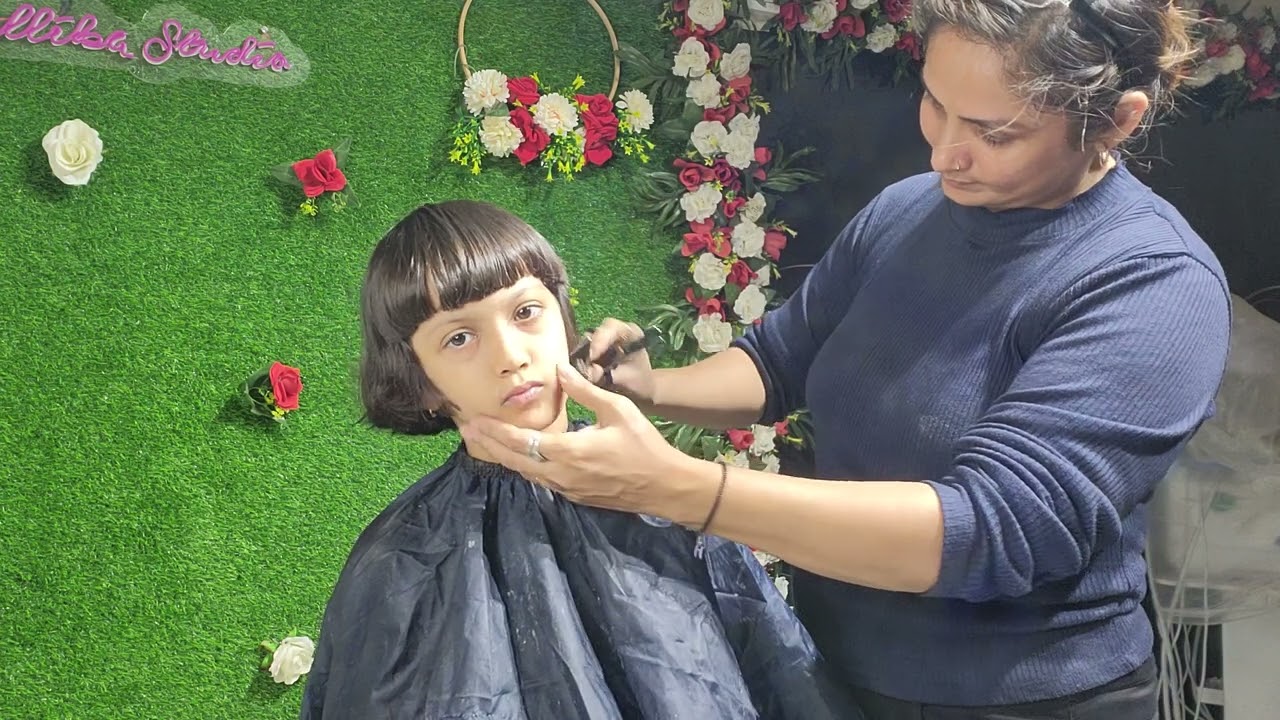 Baby Maheera hair trimming 👀|#new #trendingvideo #viralvideo #fypシ゚viral #fypシ