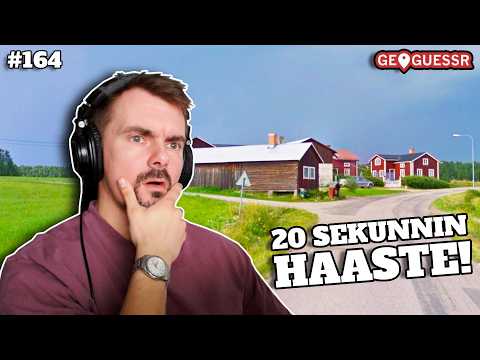Missä mää oon? - Osa 164 | 20 sekunnin haaste! (GeoGuessr)