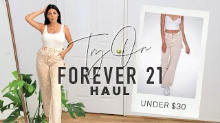 Forever21 Summer 2021 Try On Haul | Should it Stay or Go?