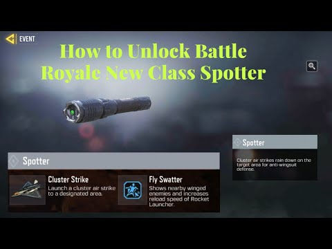New Spotter Class Unlock | Featured Event | Target Locked Event | Cluster Strike | Battle Royale