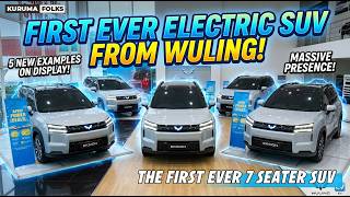 Wuling New Eksion Ev Ex The First Family Car Suv From Wuling Details Review Footage Of Eksion