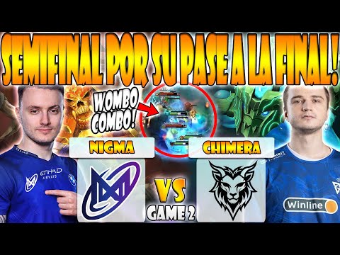 NIGMA VS CHIMERA BO3[GAME 2]SEMIFINAL-MIRACLE, SUMAIL VS TA2000-DREAMLEAGUE SEASON 2025 MESWA-DOTA