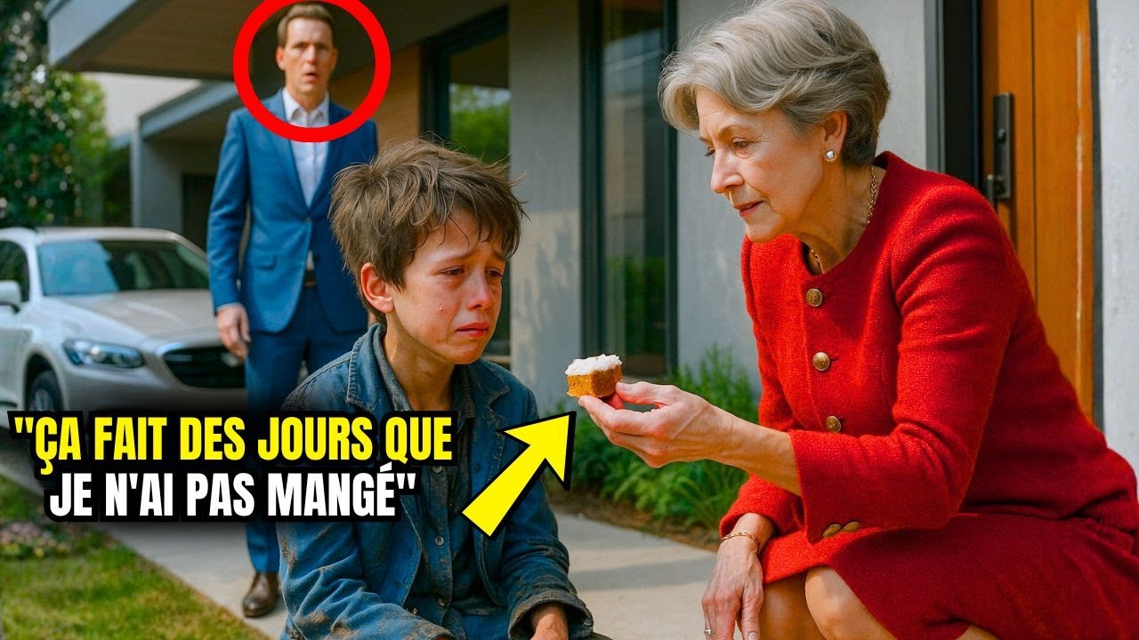 UN MILLIONNAIRE TROUVE SON FILS EN TRAIN DE MENDIER DE LA NOURRITURE APRÈS AVOIR ÉTÉ ABANDONNÉ