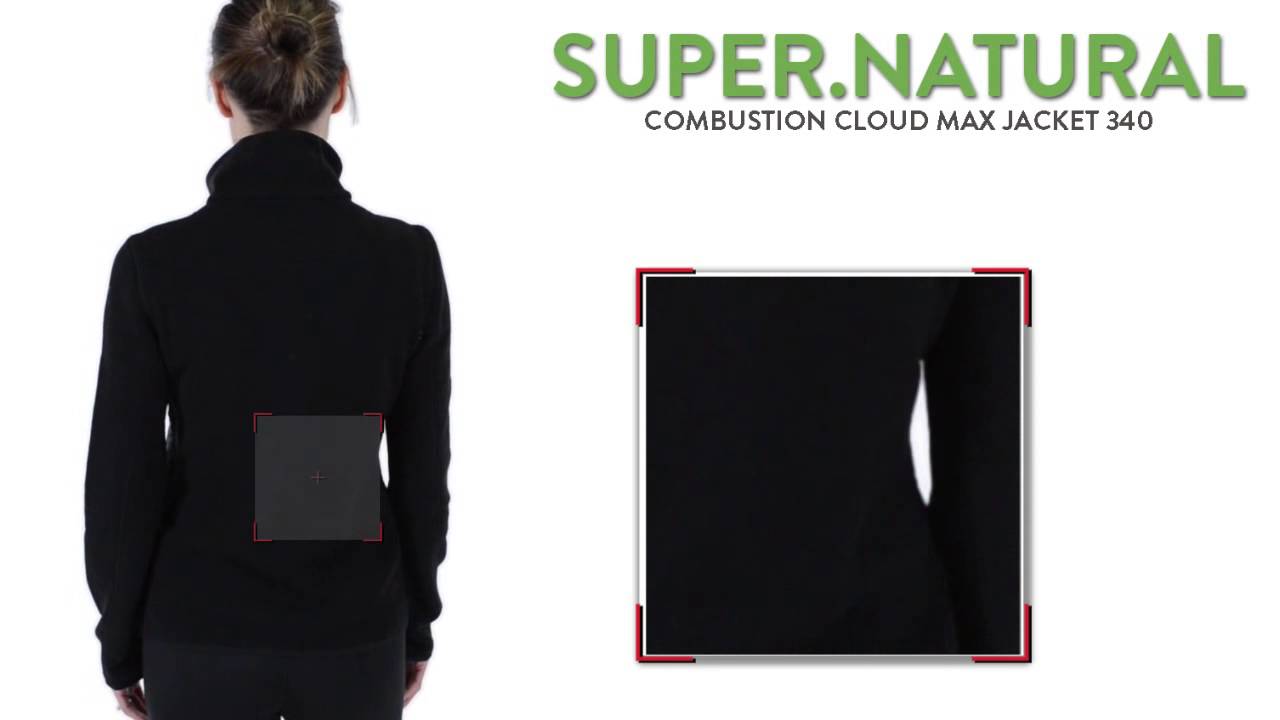 super.natural Combustion Cloud Max Jacket 340 - Merino Wool Blend, Insulated (For Women)