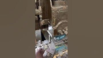 Stamping production. #machine #productionfacility #production #factory #process