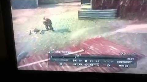 Tomahawk across the map drive in ( black ops )