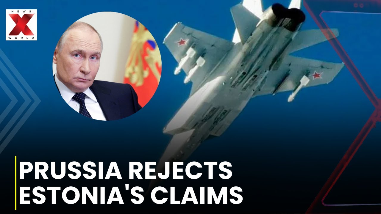 Russia Rejects Allegations of Jet Incursion into Estonia | NewsX World