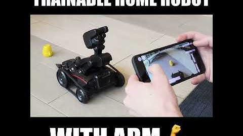 Now on Kickstarter: Nabot AI: Trainable Home Robot With Arm