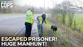 Escaped Prisoner Hunt Shuts Down the M6! | Motorway Cops