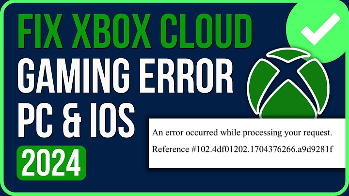 Lỗi error an error occurred while processing your request năm 2024