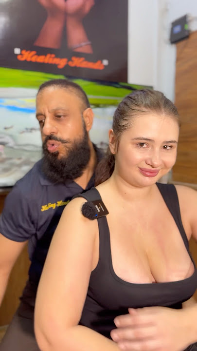 That was easy and satisfying for her mid back pain relief #chiropractic #shorts #ytshorts #short