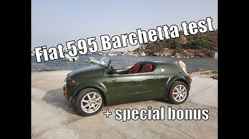 Fiat 595 Barchetta test&review #barchetta #595barchetta