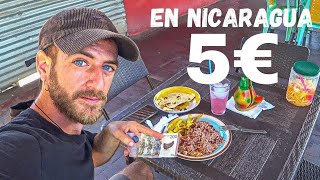 5€ en NICARAGUA💲¿Qué puedo COMER Y BEBER?