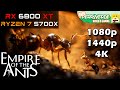 Empire of the Ants - 1080p 1440p 4K: RX 6800 XT + Ryzen 7 5700X Gráficos al Máximo