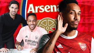Why Aubameyang Signed A New Contract At Arsenal!