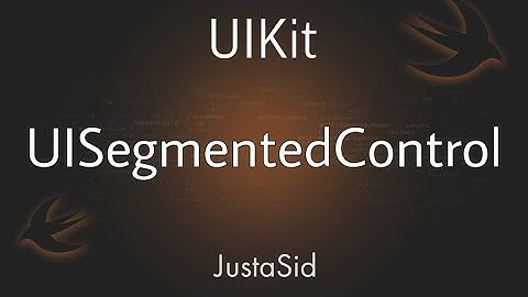 #4 UISegmentedControl. уроки UIKit