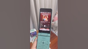 🦋i found this japanese flip phone while thrifting in japan #keitai #flipphone #sharp601sh #anime