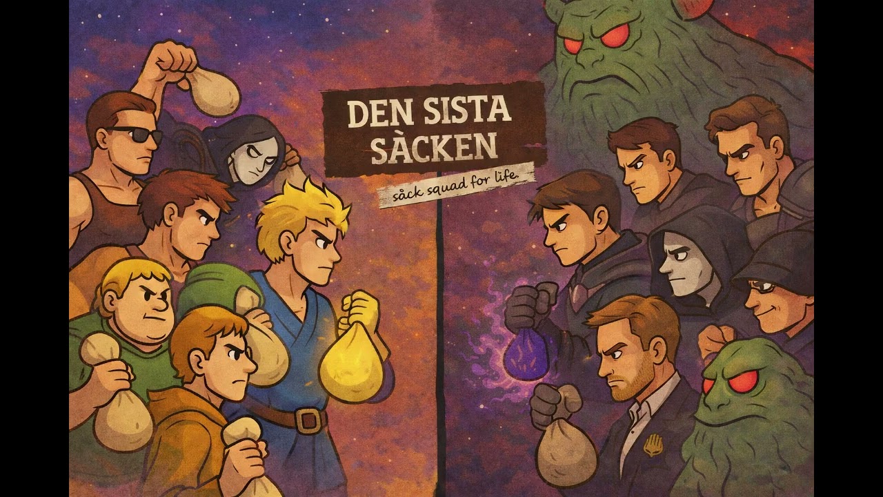 Den sista säcken...