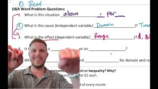 Domain and Range Word Problems