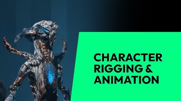 Character rigging animation - Blender - Test scene