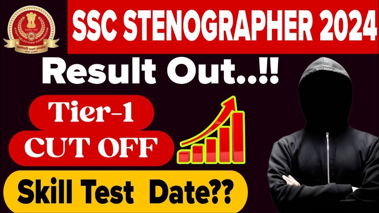 SSC STENOGRAPHER 2024 RESULT OUT ..!! | HIGH CUTOFF| SKILL TEST DATE ...