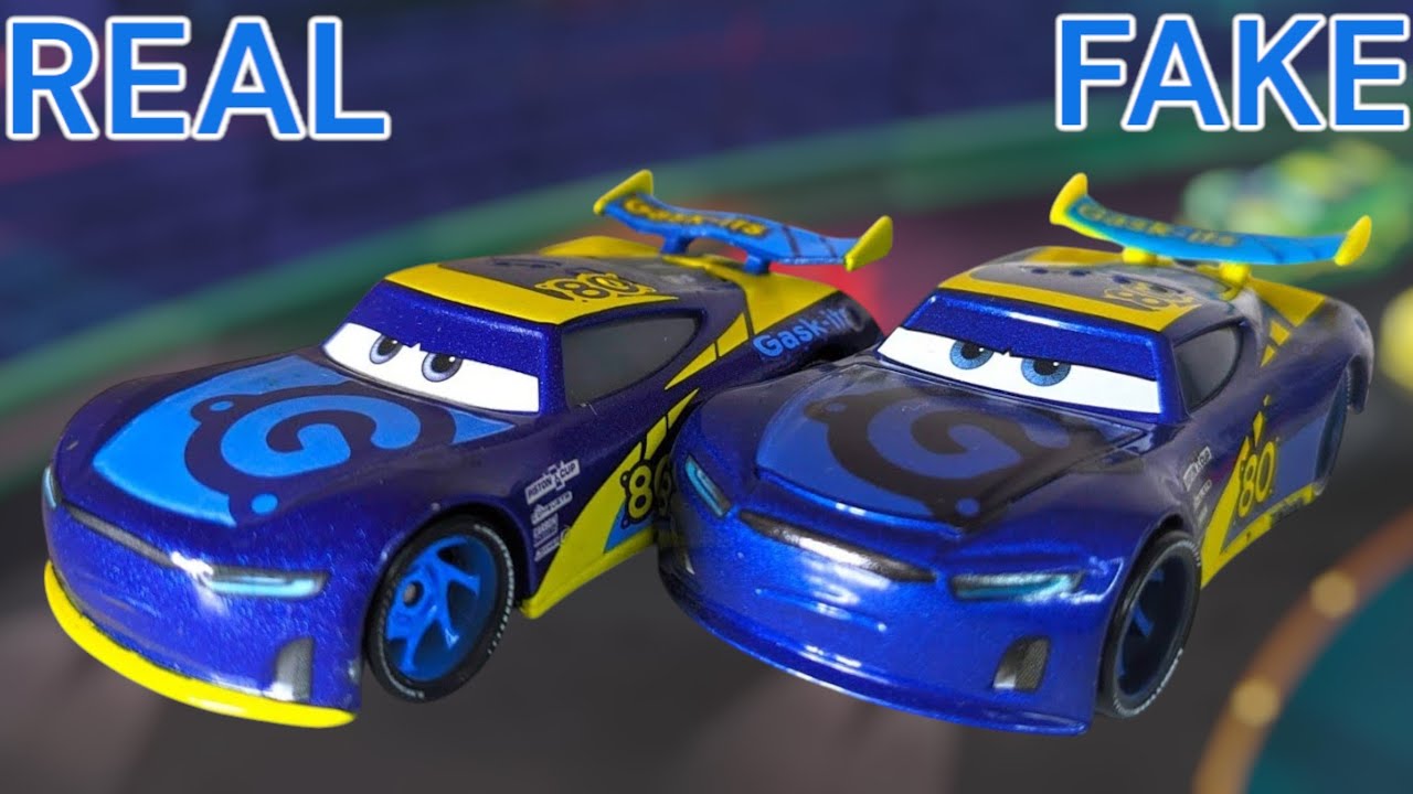 Mattel Disney Pixar Cars Diecast Dan Carcia China Vs Factory
