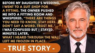 “Hide In The Fitting Room,” The Bridal Shop Owner Whispered Before The Wedding... | Old Lion Stories screenshot 5