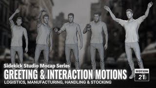 Introducing our Mocap Motion product - Greeting & Interaction Motion