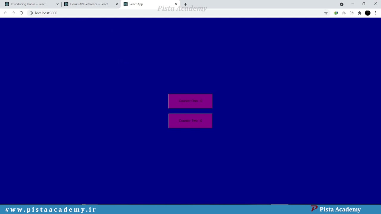 آموزش React Hook - جلسه پانزدهم
