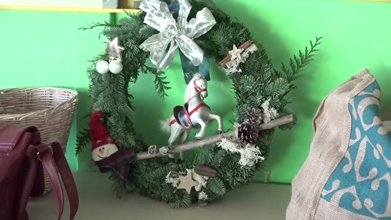 Loisirs créatifs : réalisation d'une Décoration de Noël