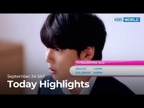 (Today Highlights) September 24 SAT :  Immortal <strong>Songs</strong> / It&amp;#39;s Beautiful Now and more | <strong>KBS</strong> WORLD TV