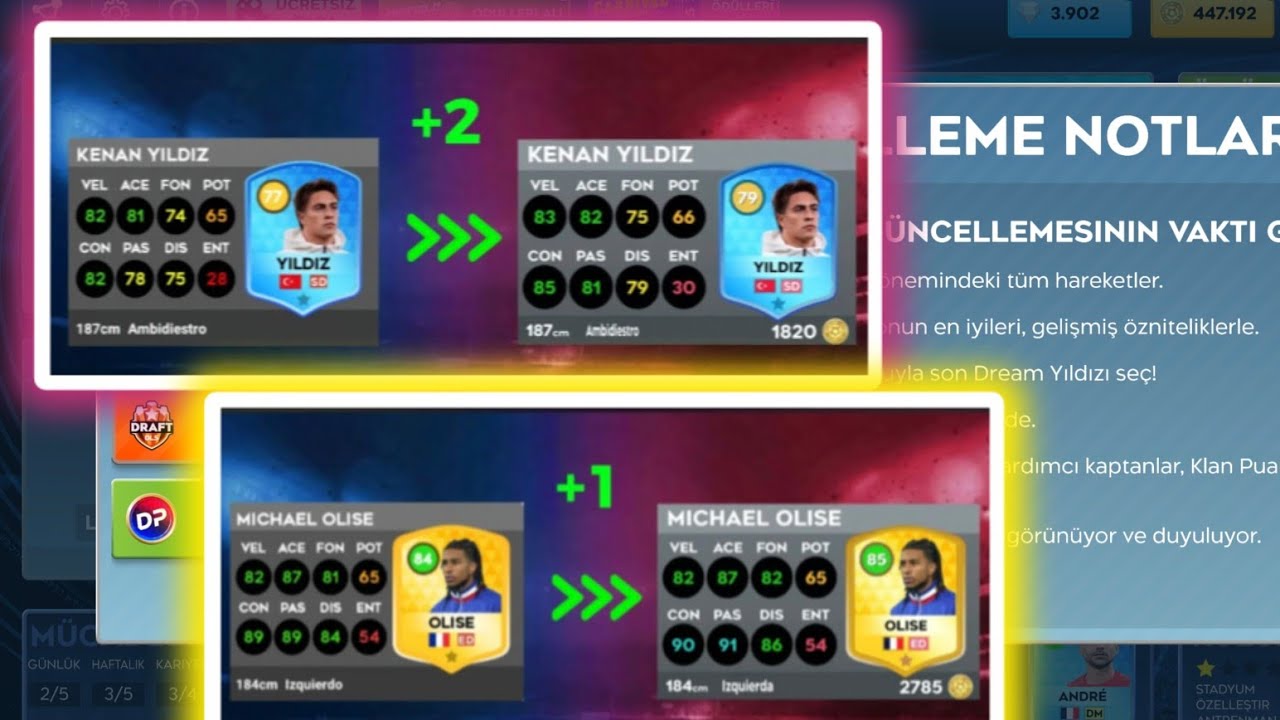 OYUN GÜNCƏLLƏNDİ-YENİ OYUNÇU DƏRƏCƏLƏRİ-YENİ GƏLƏN 90+ OYUNÇULAR