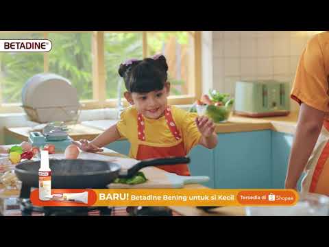 BARU! BETADINE® Bening Gel — Efektif Rawat Luka Tanpa Perih