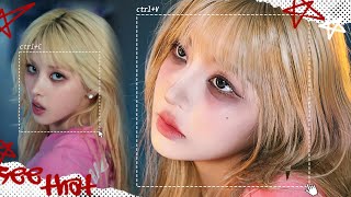 눈밑 멍 메이크업?😈 엔믹스 지우st 힙한 스모키 메이크업 (지우 요즘 왜케 예뻐༼;´༎ຶ ۝༎ຶ`༽💦) | #복붙메이크업
