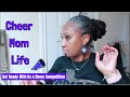 Cheer Mom Life Vlog 📣 | Get Ready With Us 💋💄| Competition 🎀