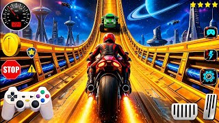 💥IMPOSSIBLE GT MOTO BIKE RACING 2026 - HARD BIKE RACING STUNTS 3D - ANDROID GAMEPLAY (PART 11) screenshot 2