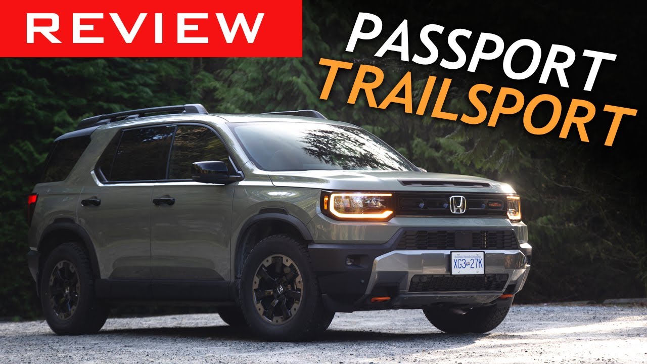 Обзор Honda Passport Trailsport 2026 года в 4K / Отличный семейный автомобиль для бездорожья