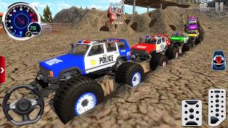 Extreme Off-Road Monster Truck Driver Racing #3 - Police Car Stunt Driving - Android GamePlay screenshot 5