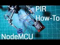 Connect PIR sensor to NodeMCU using 3.3V (HC-SR501)