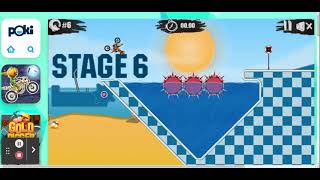 Moto X3M 5 Pool Party - Play on Poki screenshot 5