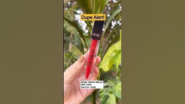 Mac Ruby Woo EXACT DUPE 💄😱#macrubywoo #dupe#shorts #viral #trending#shorts #ytshorts