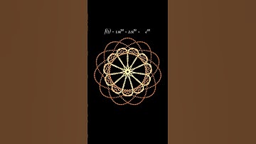 math art - Golden Lotus #math #art #science #geometry #decompress #fourier
