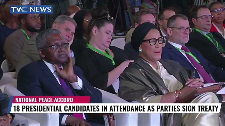 Tinubu, Obi, Atiku, Kwankwaso, others sign peace accord