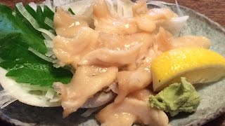 「ミルガイ」さばき方(刺身用）